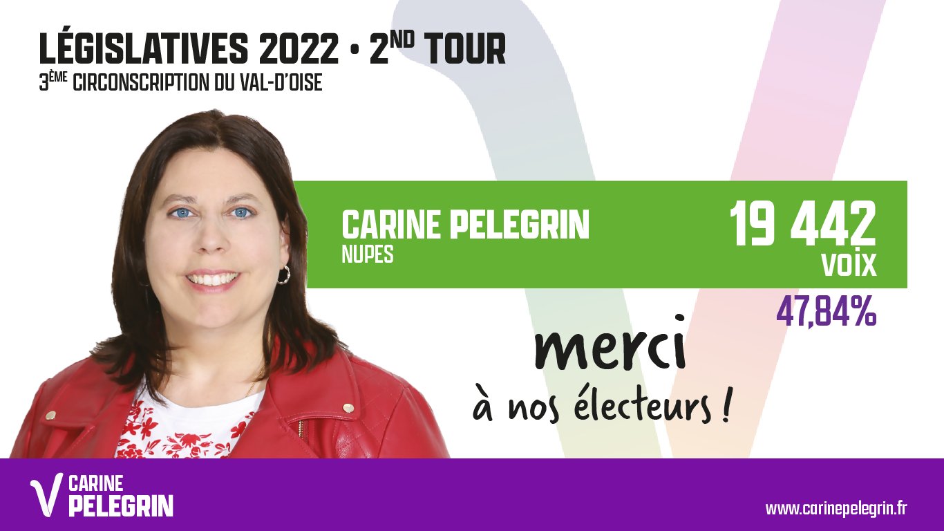 Législatives, 2nd tour : Merci à nos 19 442 électeurs !