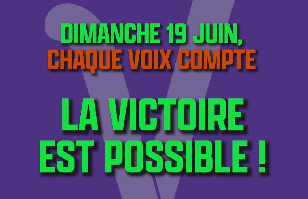 [CLIP] Dimanche 19 juin dans le Parisis, la victoire de la NUPES est possible !